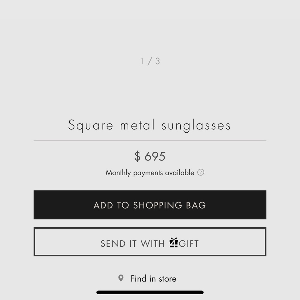 Gucci Square Sunglasses - Picture 8 of 8